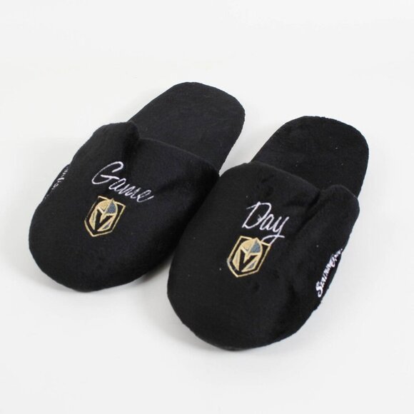 Vegas Golden Knights Slippers - NEW! - Picture 1 of 3